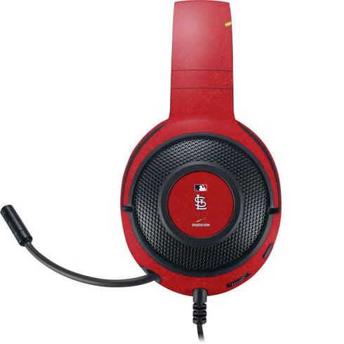 MLB St. Louis Cardinals - Solid Distressed Razer Kraken X Skin